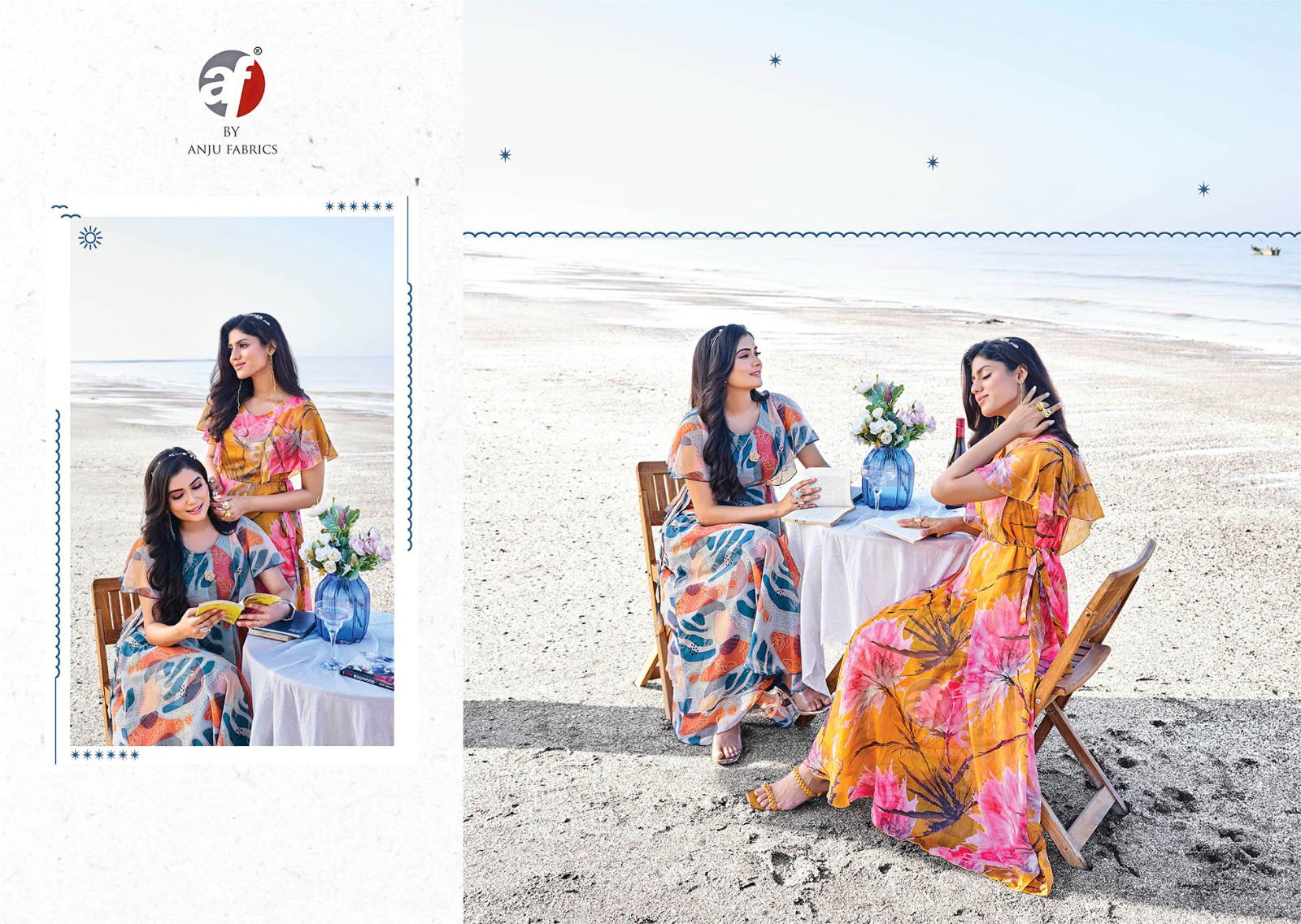 Coral Charm Vol 4 By AF Long Party Wear Kurtis Wholesale Price In Surat
